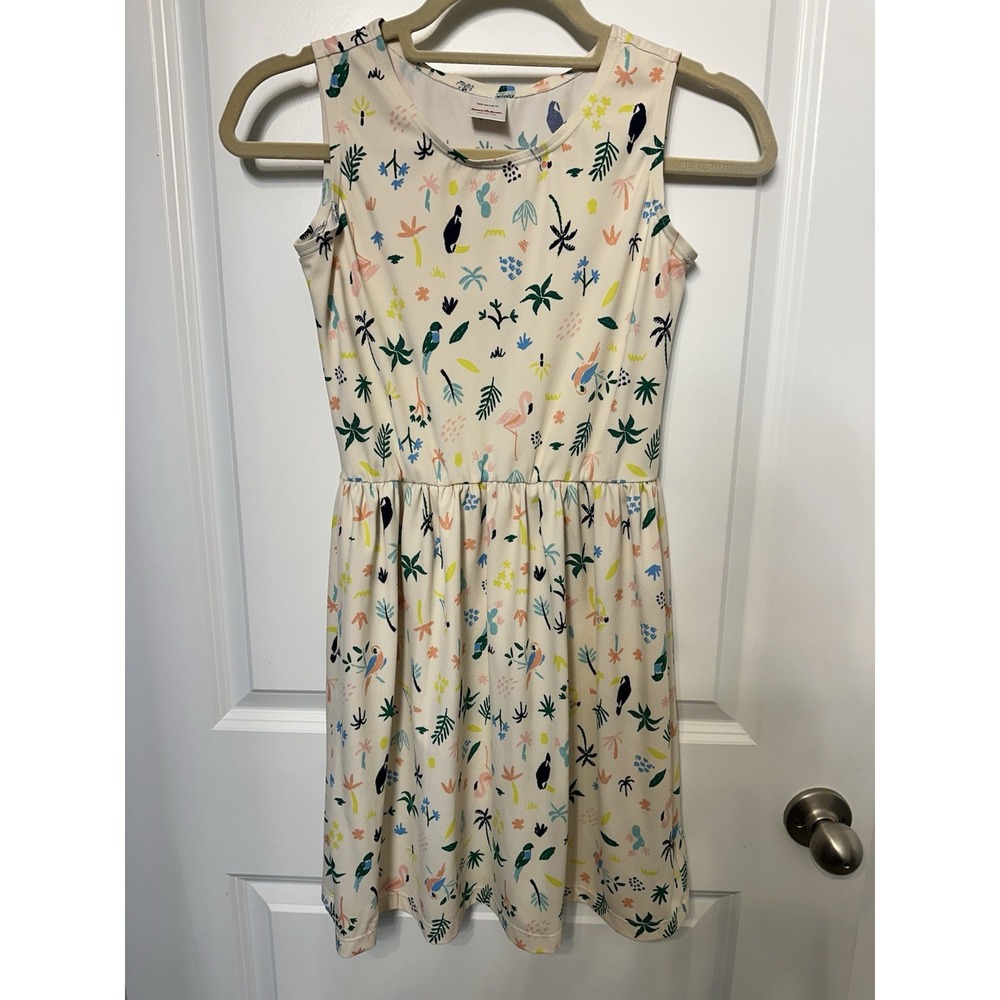 Hanna Andersson Summer Fun Swim Dress Size 12 EUC!